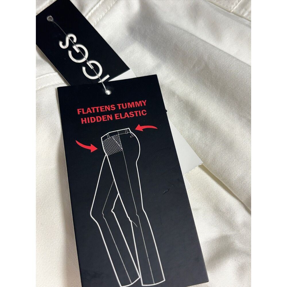 Briggs New York Slimming Solution Bermuda Shorts 18W 18 Plus Size White Golf NWT - Picture 4 of 11